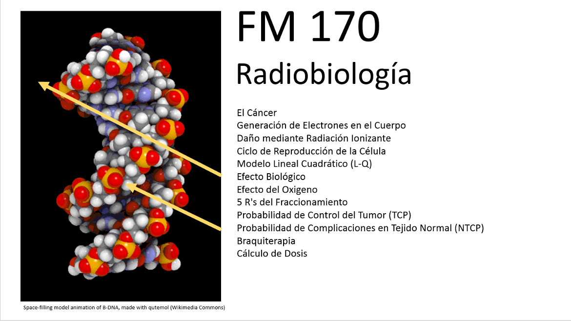 UFRO-FM170 - Radiobiología (Versión 2016)