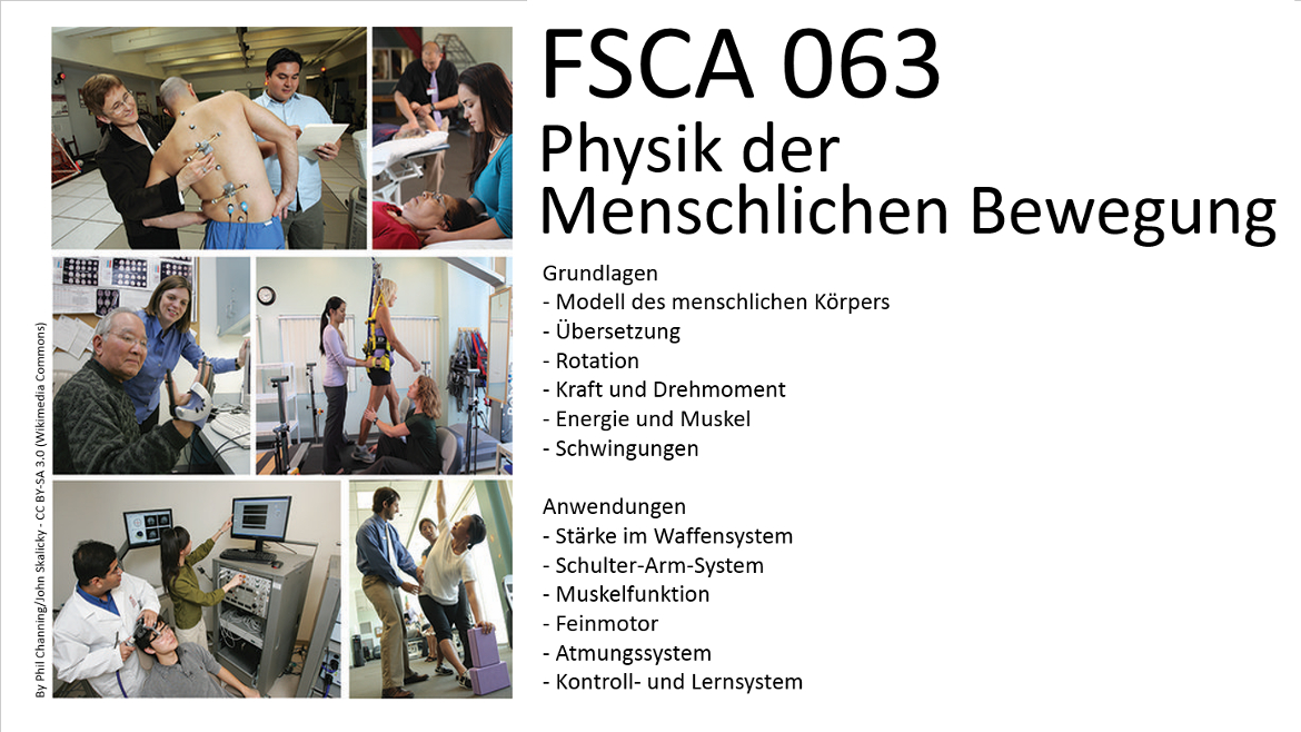UACh-FSCA063 - Physik der menschlichen Bewegung