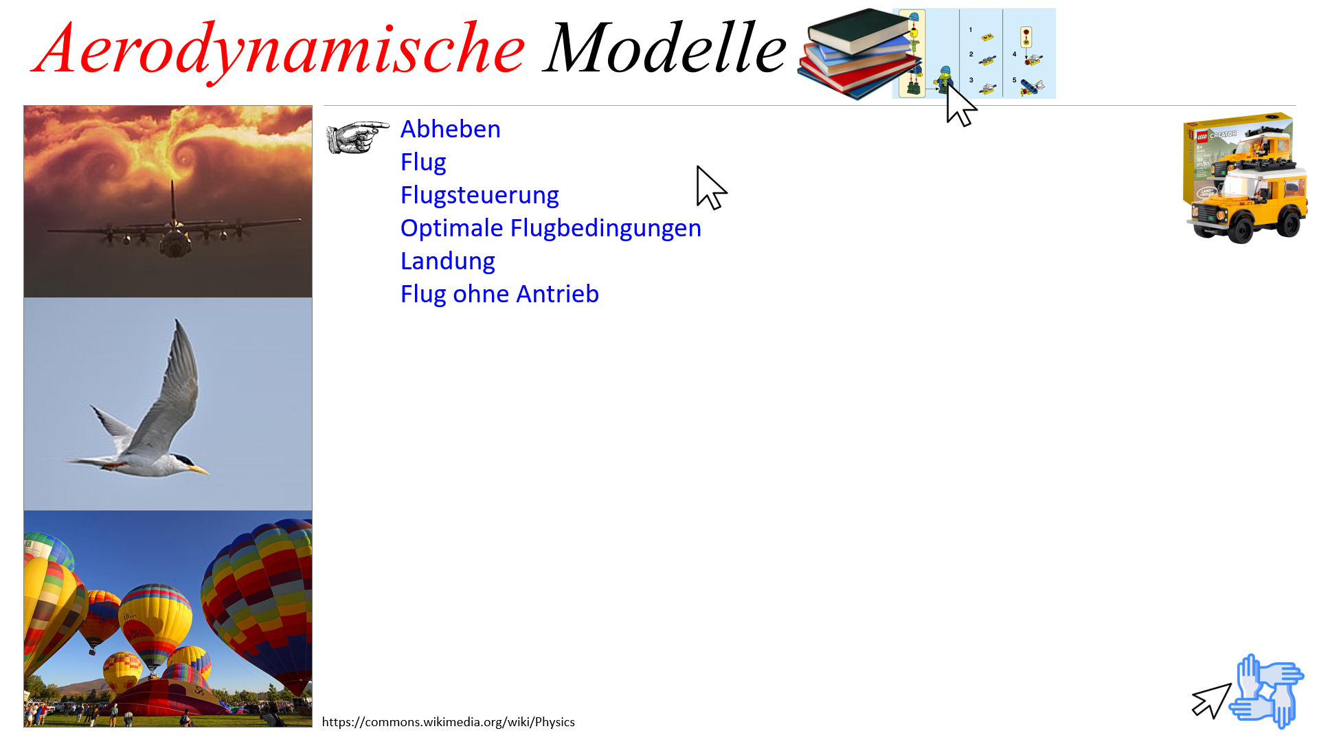 Aerodynamische Modelle